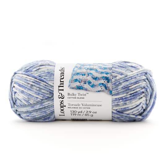 15 Pack: Bulky Twist™ Multi Yarn by Loops & Threads